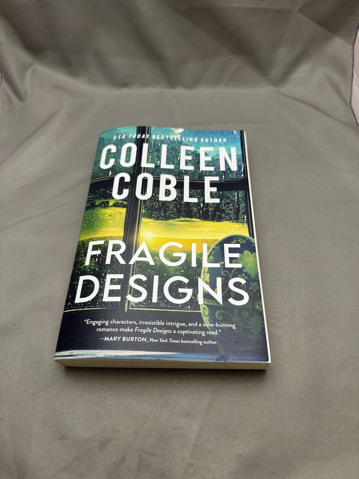 Colleen Coble Fragile Designs paperback 2024 inspirational suspense mystery