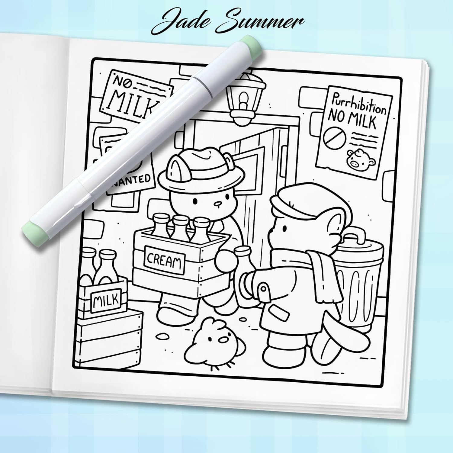 Cozy Eras 2: Cute Coloring Book for Adults and Teens with Charming Characters an
