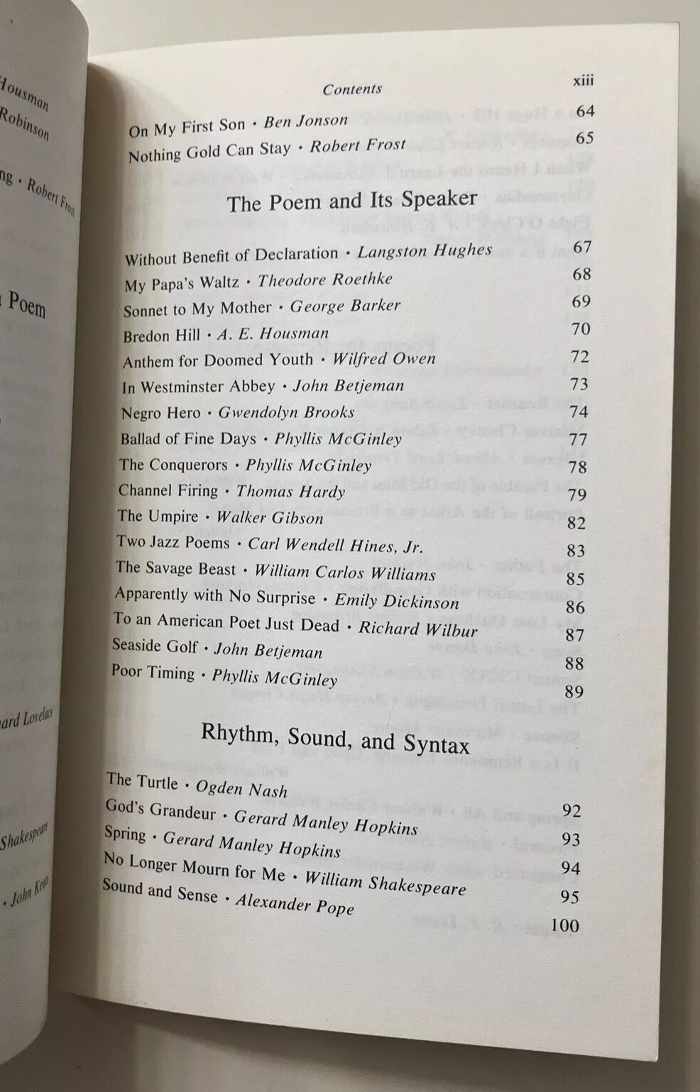 The Range of Literature Poetry Analysis Paperback Study Guide 1969 VG