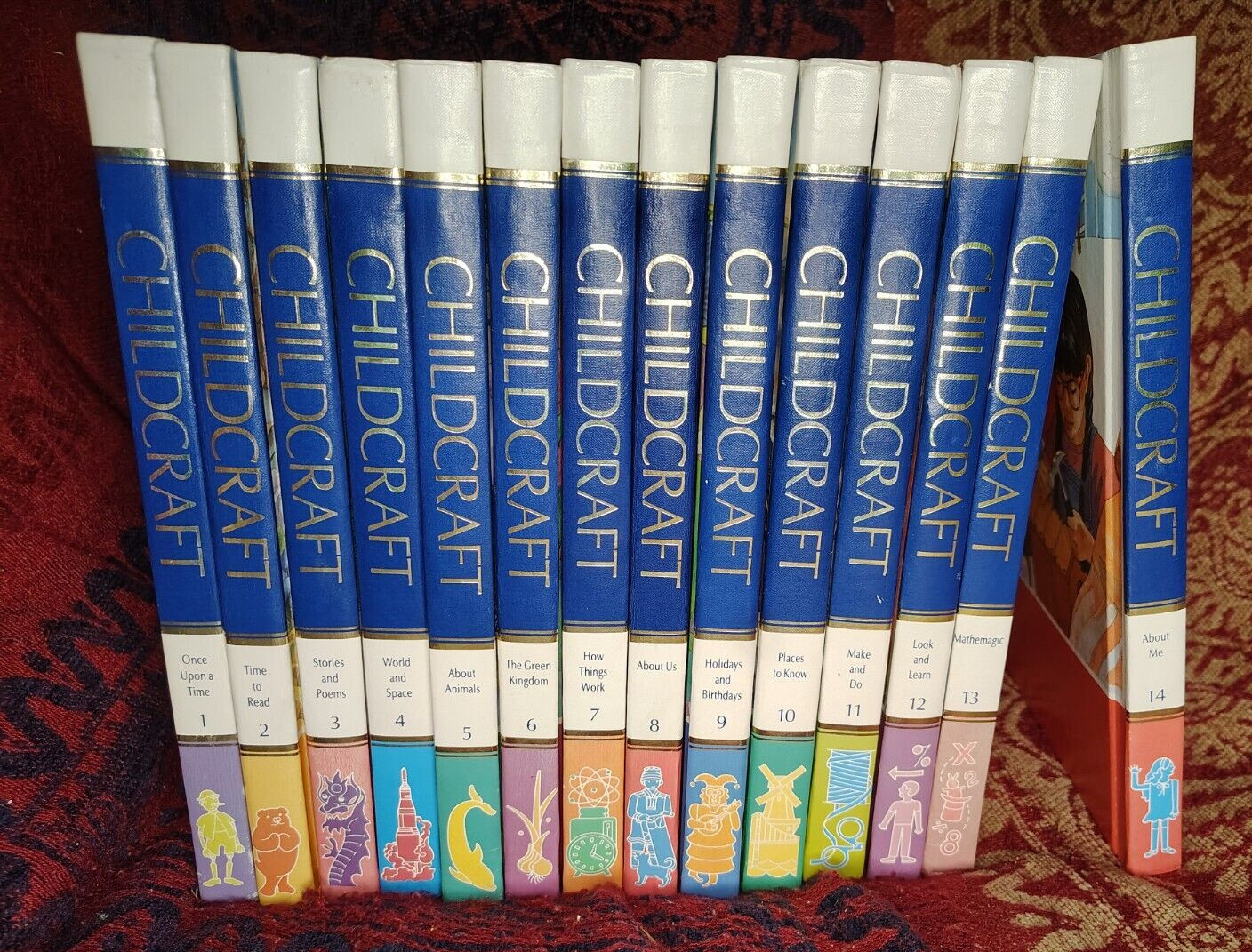 Childcraft Book Set 1989 How and Why Library 1-14