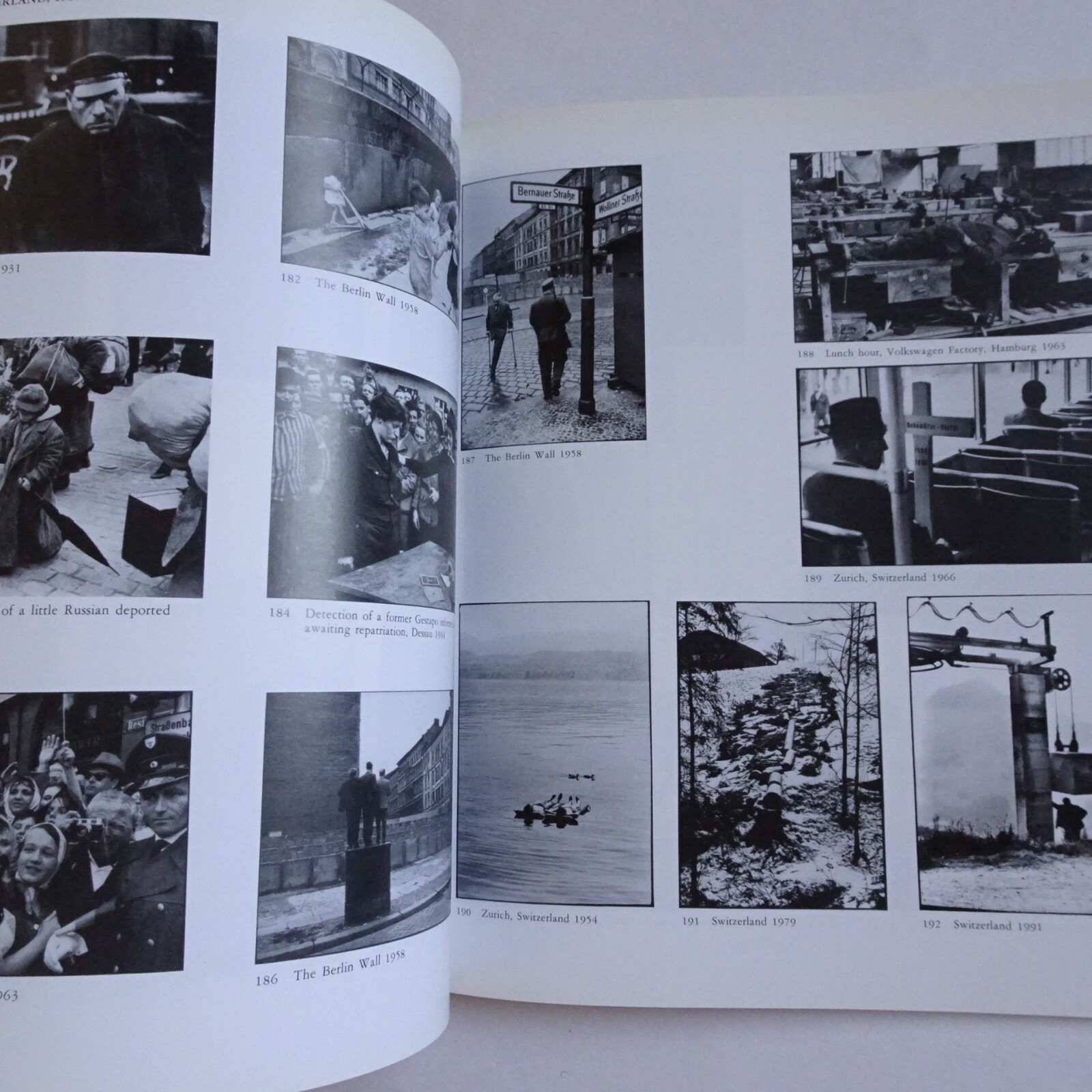 HENRI CARTIER BRESSON exhibition book 1996 Japan 22 x 26 x 0.8 cm Black White