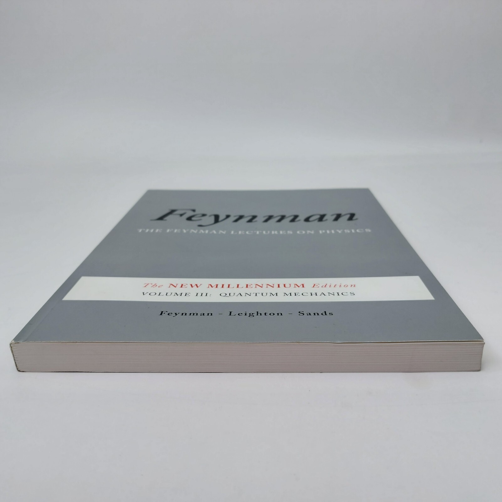 Feynman Lectures on Physics Vol III Quantum Mechanics The New Millennium Ed MINT