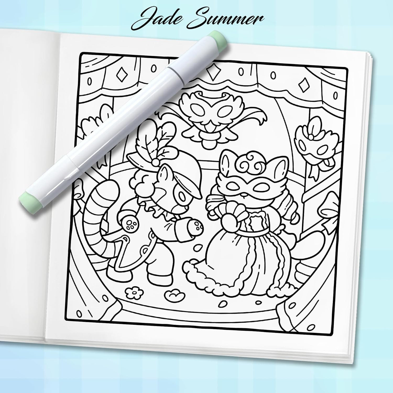 Cozy Eras 2: Cute Coloring Book for Adults and Teens with Charming Characters an