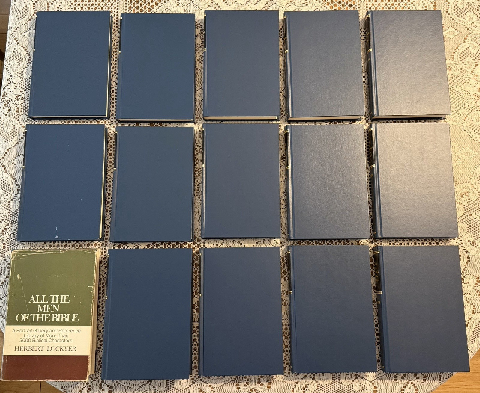 Herbert Lockyer “ALL the ….” Bible Book Series Set 15 Volume Lot HC Zondervan
