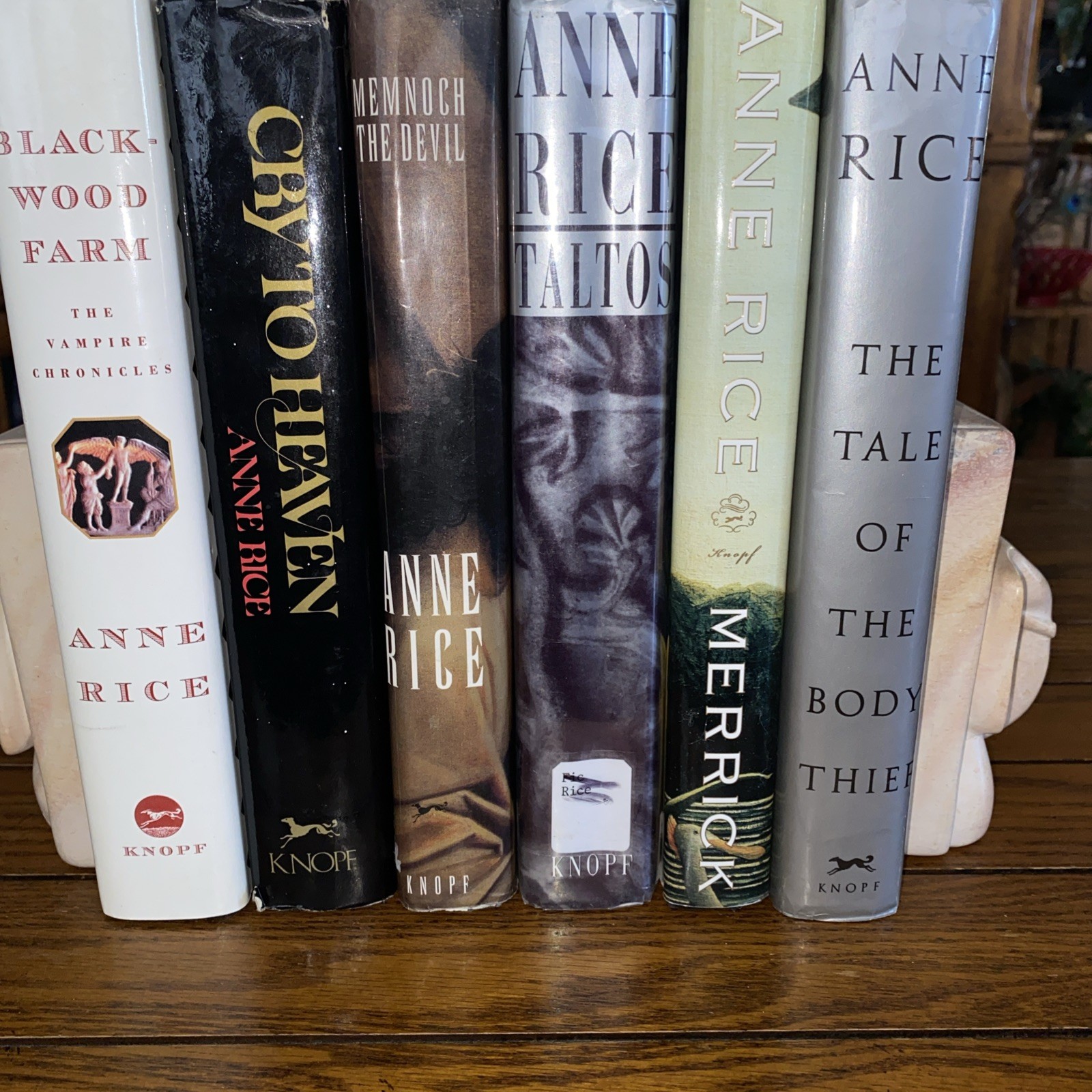 Anne Rice Hardcover Bundle Of 6- First Editions Good Condition