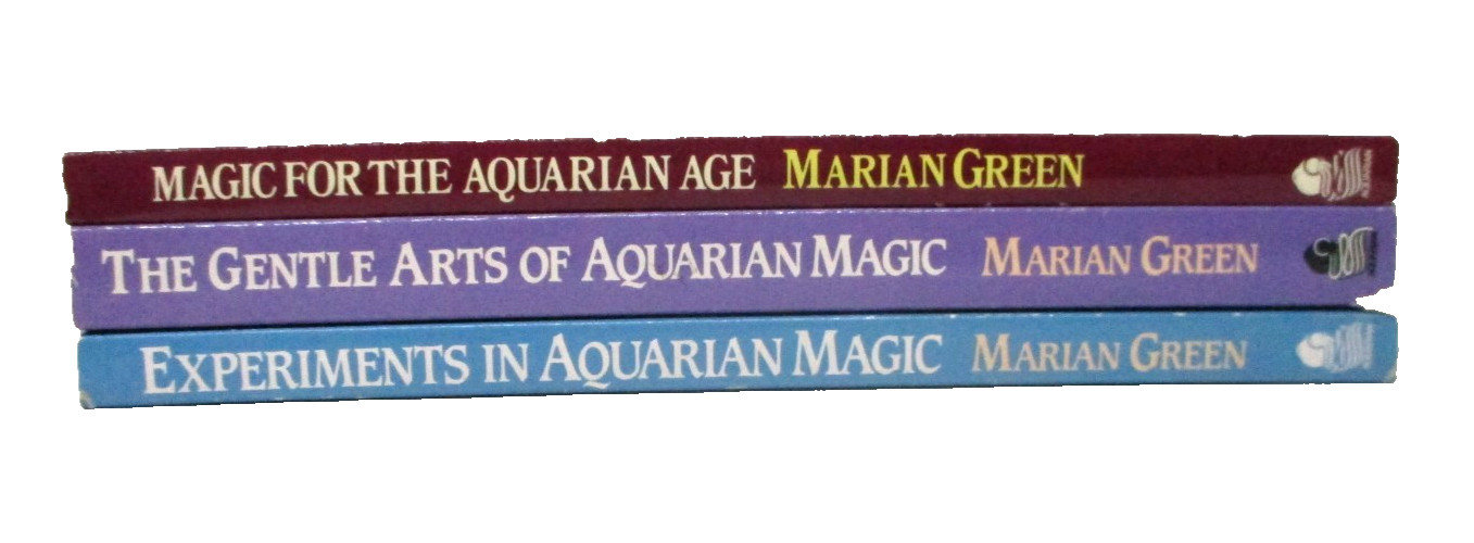 The Gentle Arts of Aquarian Magic, Experiments In, Magic For Age lot by Green