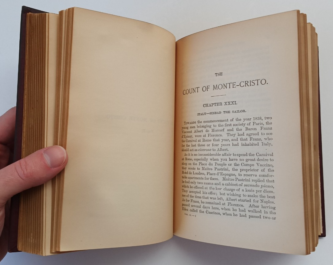 The Count of Monte Cristo by Alexandre Dumas – Book Collectors League – RARE
