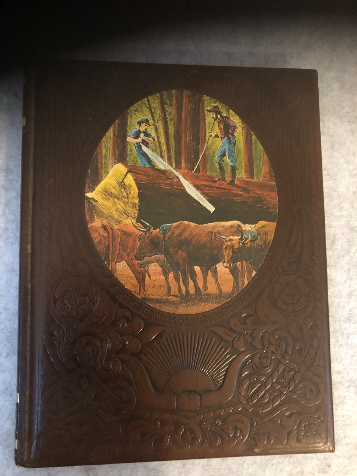 1976 Time Life Books ~ The Old West Series ~ “THE LOGGERS” ~ FIRST PRINTING