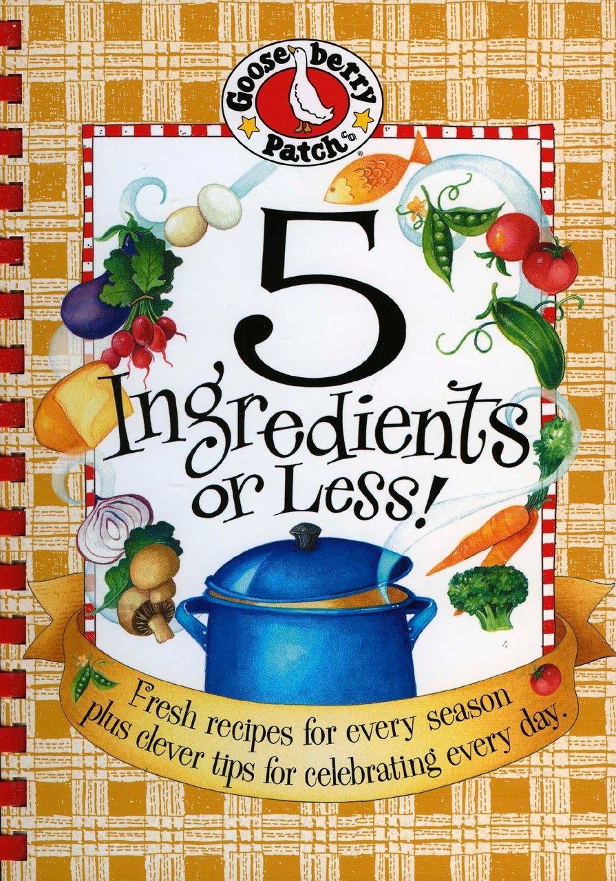 5 Ingredients or Less Cookbook (Everyday Cookbook Collection) – plastic_comb…