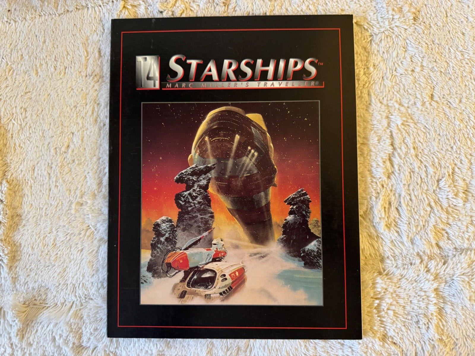 MARC MILLER’S TRAVELLER STARSHIPS RPG SOFTCOVER BOOK