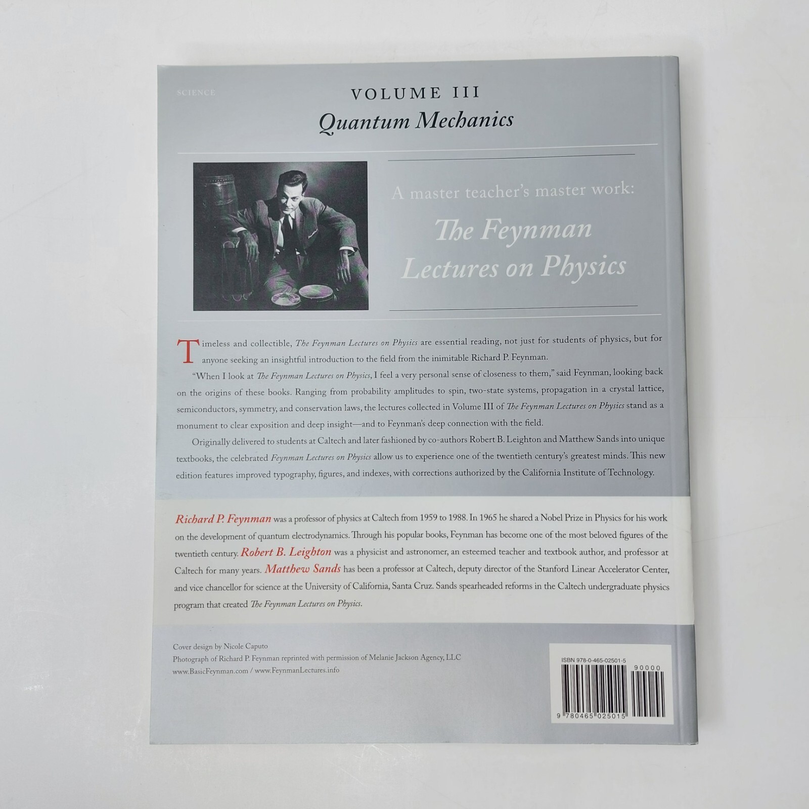 Feynman Lectures on Physics Vol III Quantum Mechanics The New Millennium Ed MINT