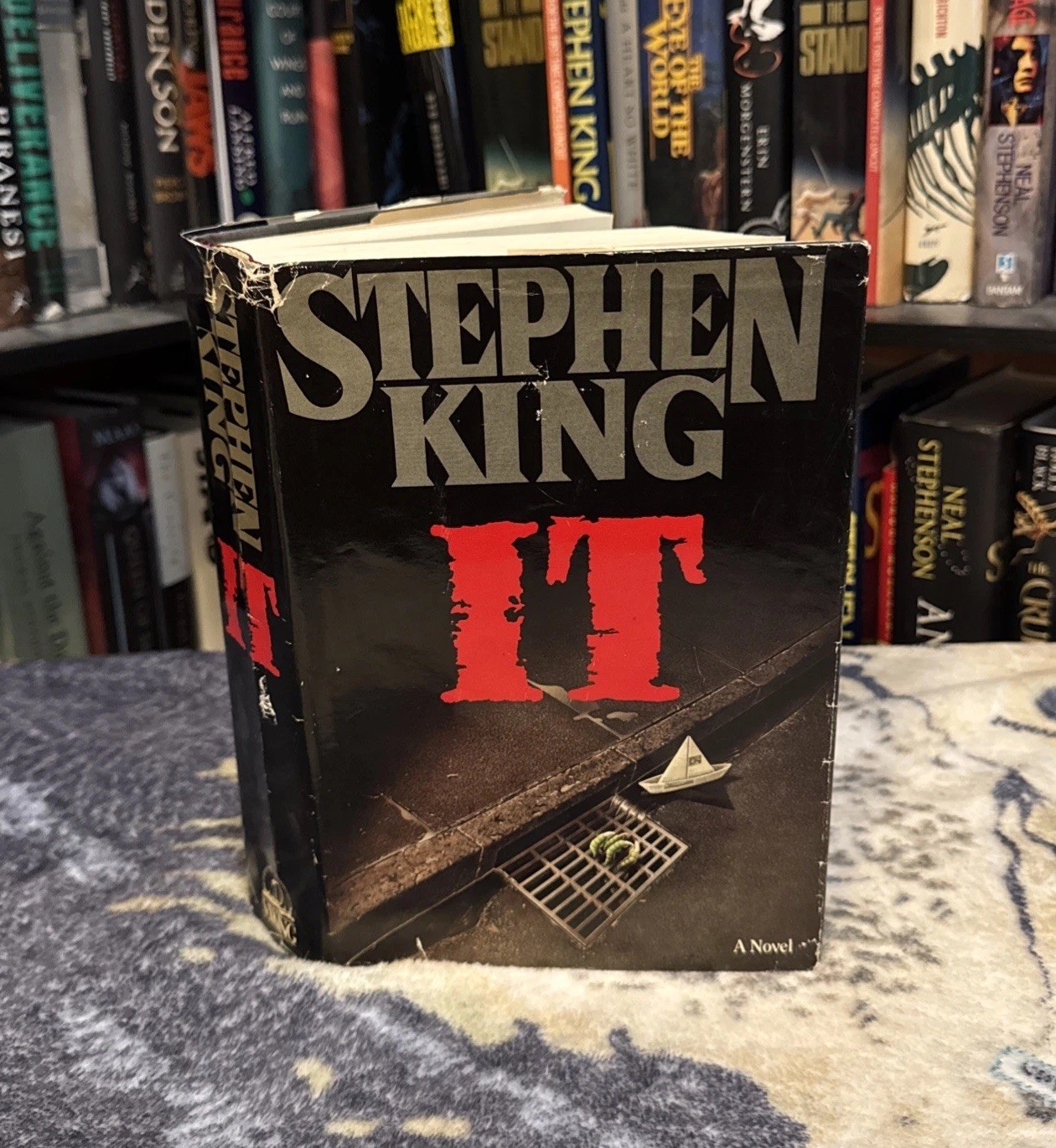“It” by Stephen King (1986, Hardcover) First Edition/BCE Print, ROUGH Cond.