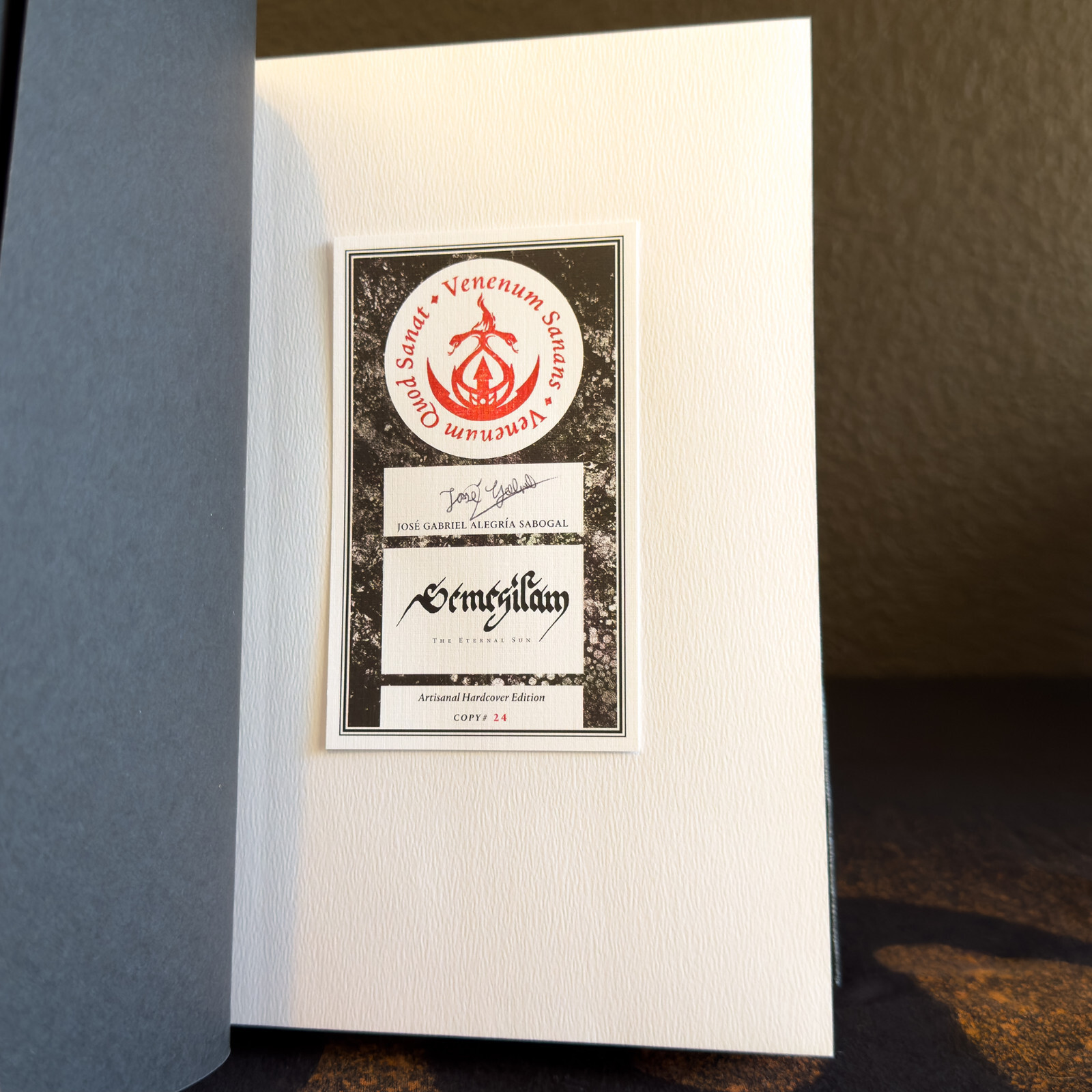 Semesilam: The Eternal Sun – Artisanal Edition – Anathema Publishing