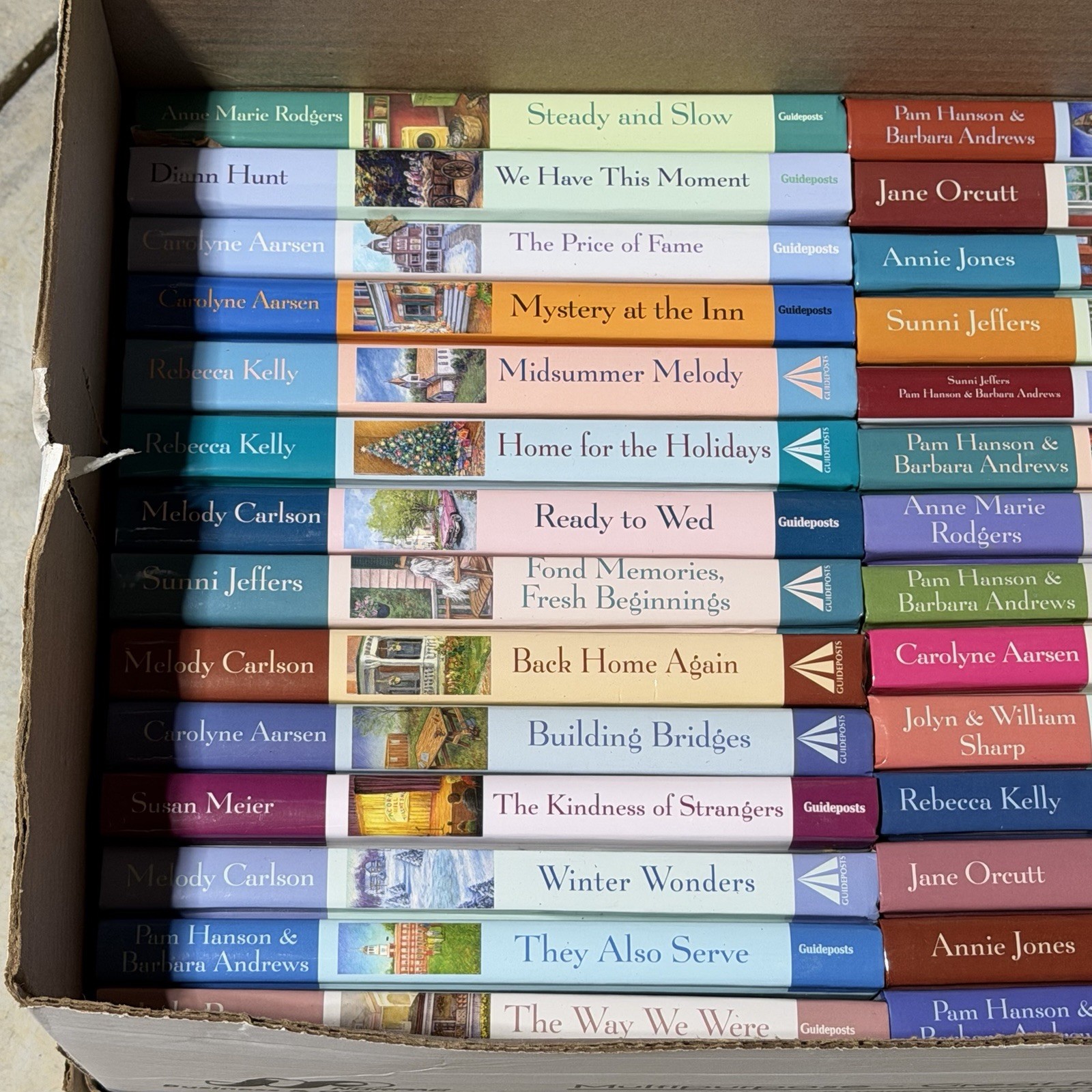 Tales From Grace Chapel Inn Hardcover Book Lot of 29 Guideposts All Different