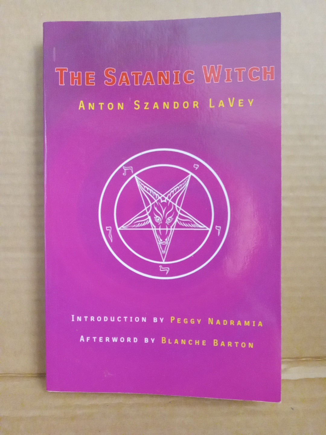Satanic Witch by Anton Szandor LaVey (2003, Trade Paperback)