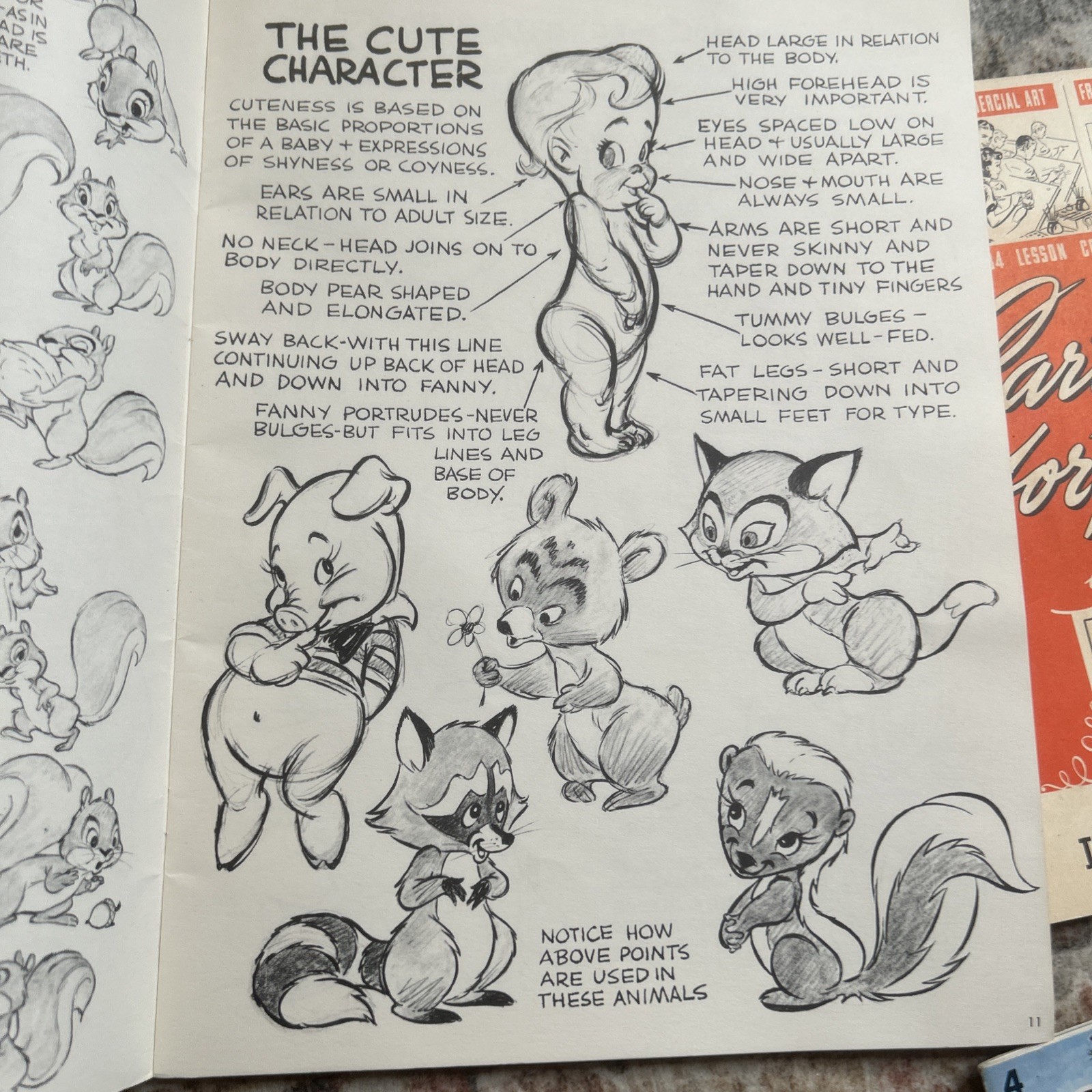 ANIMATION by Preston Blair Art Instruction Book Walter Foster 1950 Lot Of 12