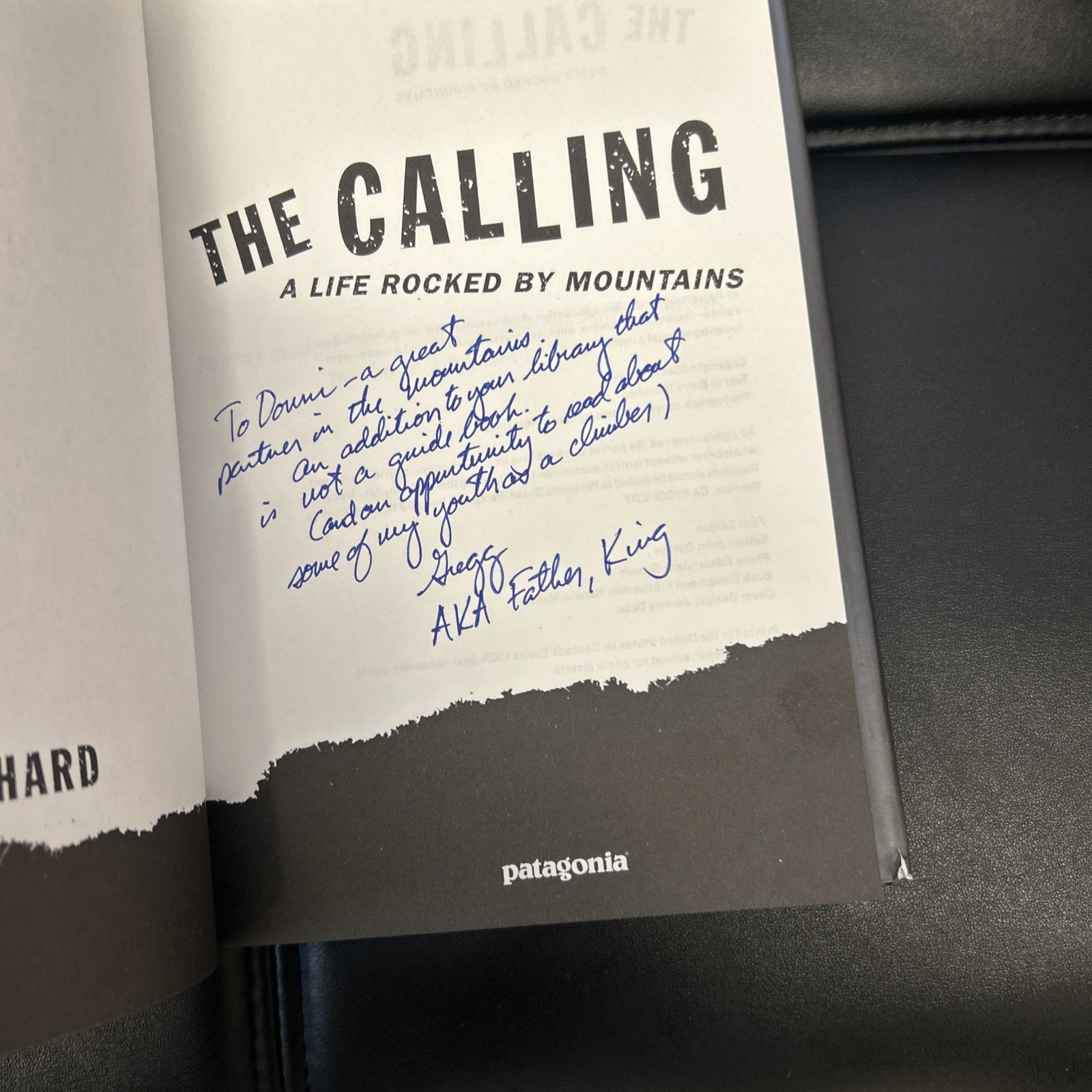 The Calling: A Life Rocked by Mountains – Hardcover By Blanchard, Barry