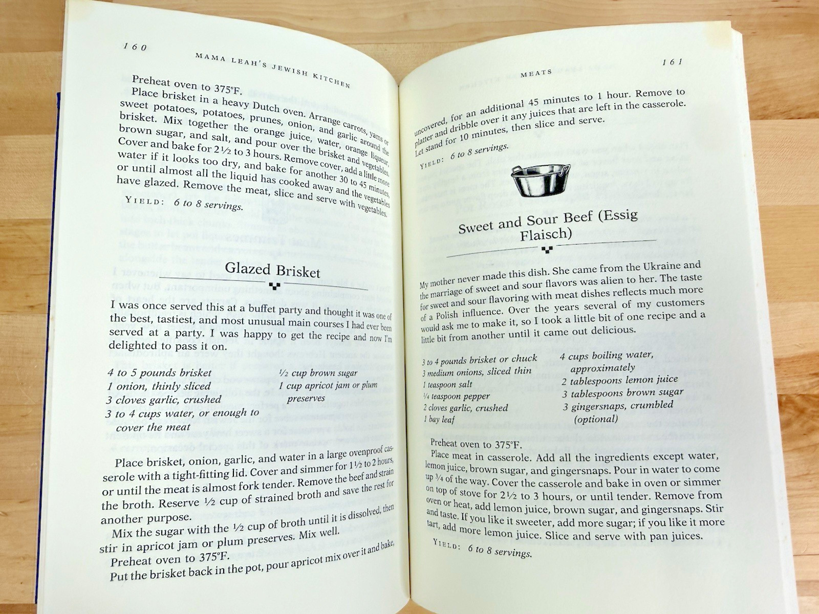 MAMA LEAH’S JEWISH KITCHEN HC 1990