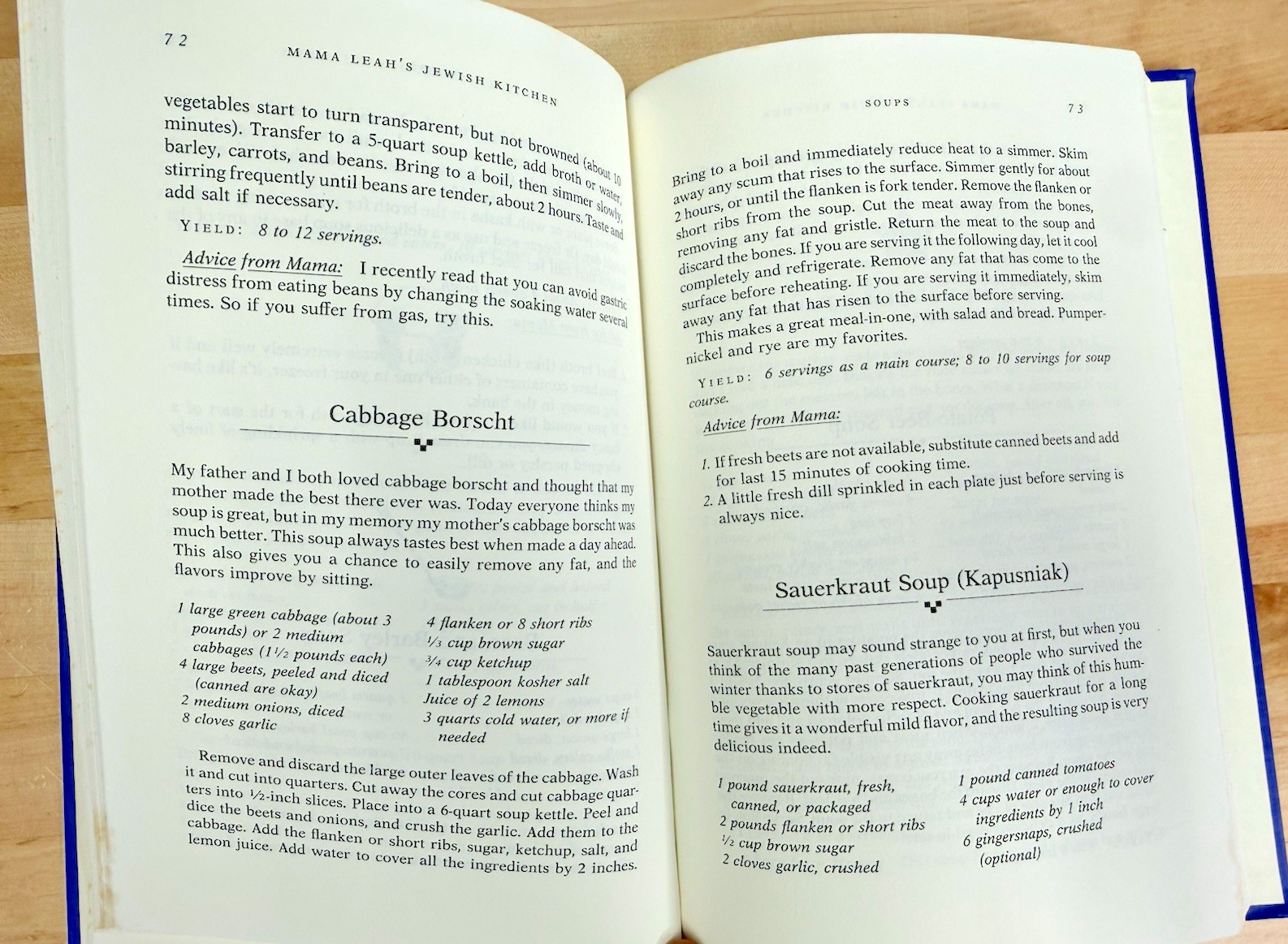 MAMA LEAH’S JEWISH KITCHEN HC 1990