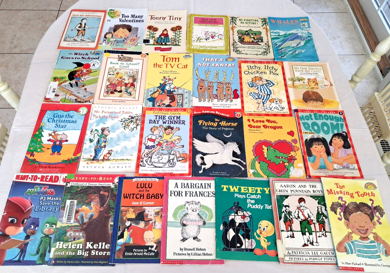 25 Childrens Readers ~Scholastic, Hello, I Can Read, Step Into Reading, Ready To