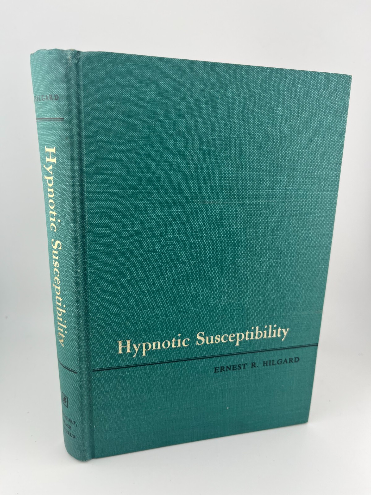 Hypnotic Susceptibility – Ernest R. Hilgard – 1965 – 1st hardcover VERY GOOD