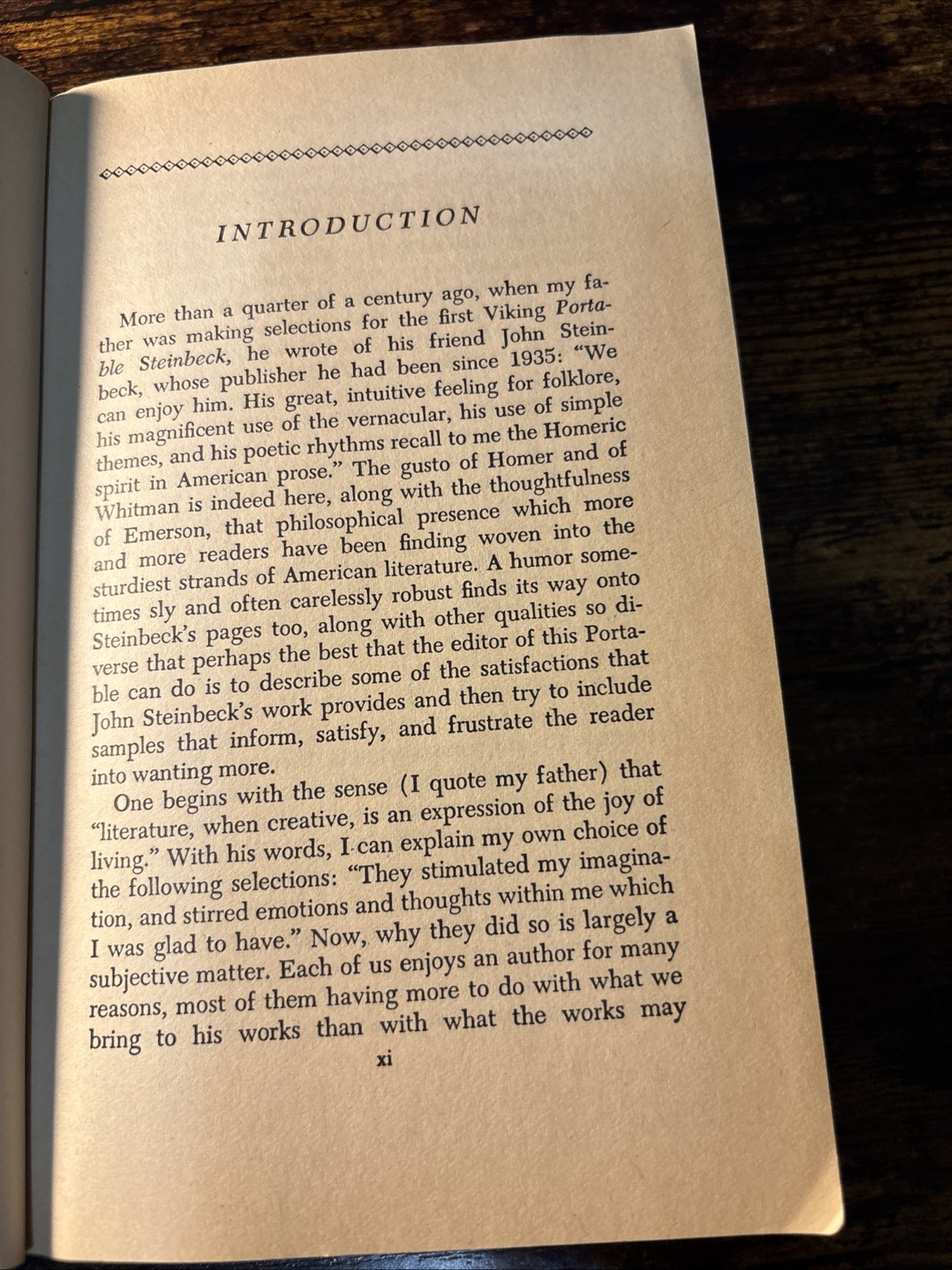 The Portable Steinbeck Revised And Enlarged Edition 736 Pages 1978 Penguin