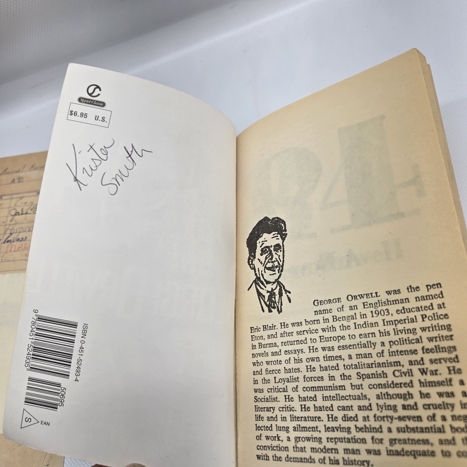George Orwell: 1984 & Animal Farm Paperback Signet Classic