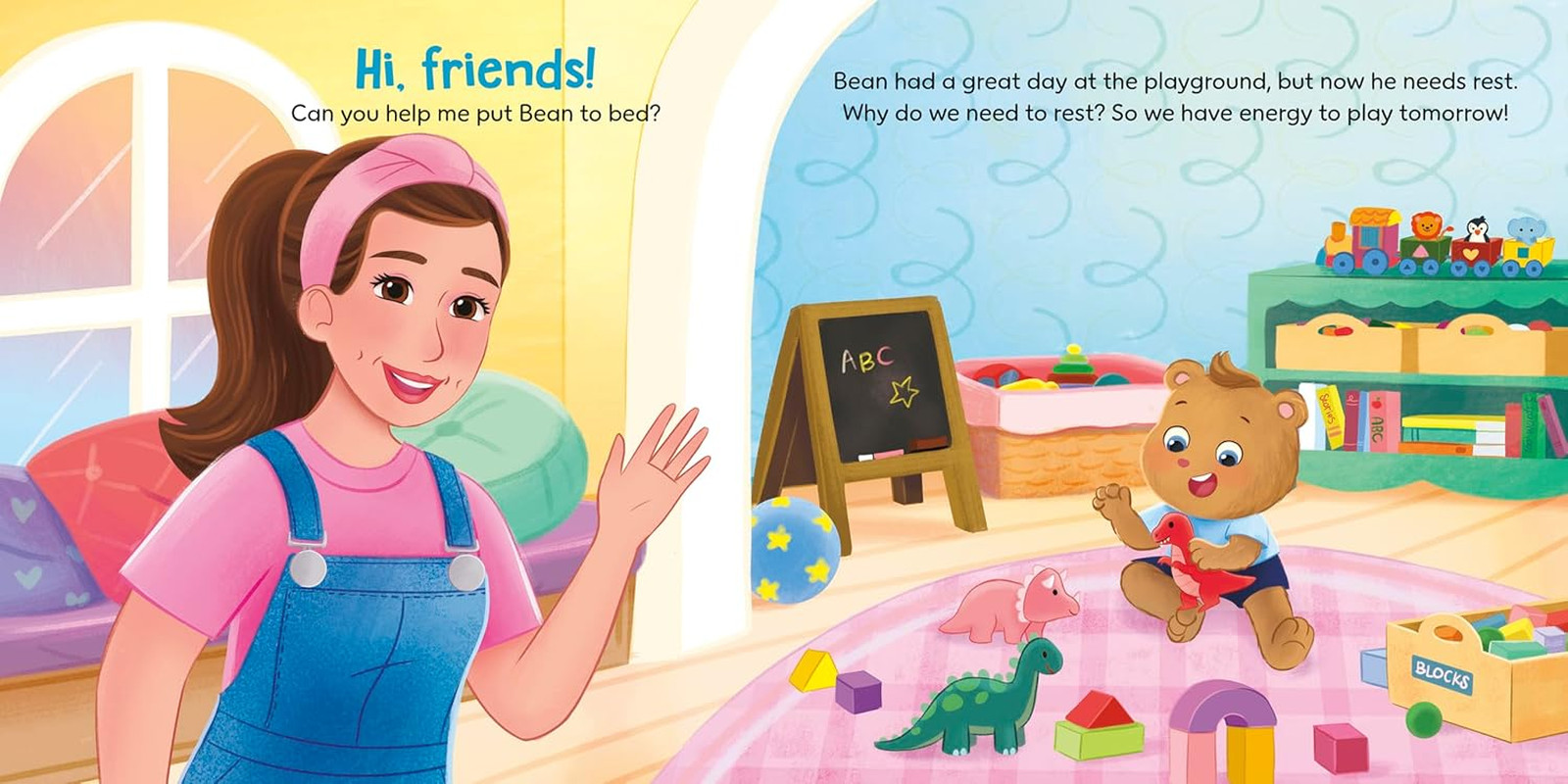 Ms. Rachel and Bean and the Bedtime Routine: Encouraging a Calm and Comforting G