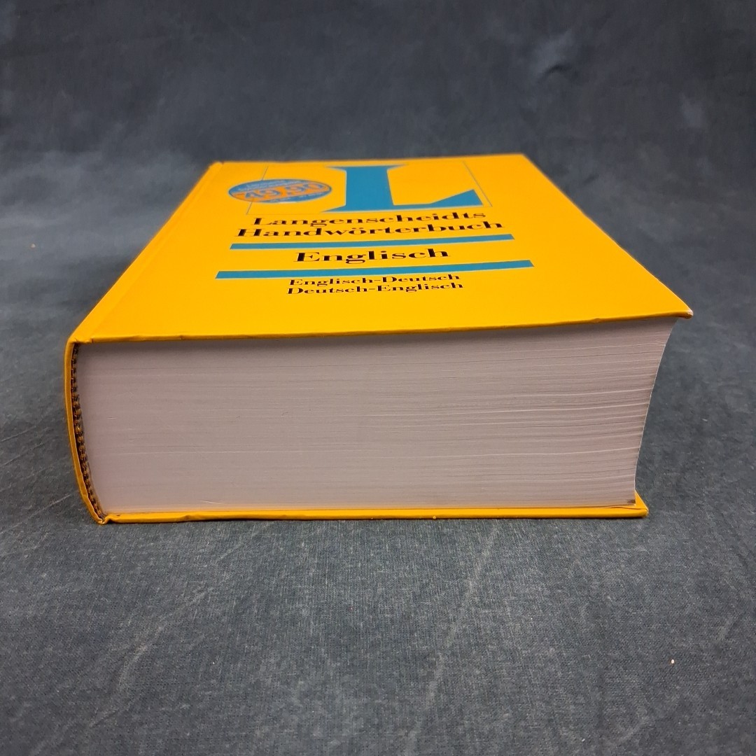 Langenscheidts Handwörterbuch Englisch German-English Bilingual Dictionary